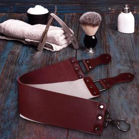 img 3 attached to 🔧 Latigo Leather Straight Addition Barber Tools
