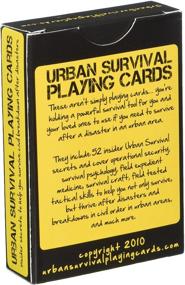 img 1 attached to 🏙️ Urban Survival Playing Cards: Unleash the Power of this Essential Survival Tool in Urban Environments