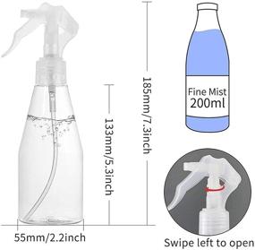 img 3 attached to 💦 Пластиковый распылитель объемом 200 мл - многофункциональный тонкий распылитель для волос, воды и растений.