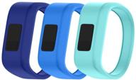 📱 notocity compatible vivofit jr watch band: soft silicone replacement bands for vivofit jr/vivofit jr 2/vivofit 3 smartwatch (3 pack, large size) logo