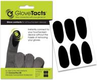 🧤 glovetacts: ultra thin conductive touch screen stickers for maximum glove functionality logo