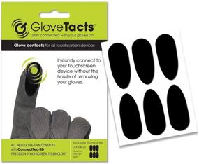 img 4 attached to 🧤 GloveTacts: Ultra Thin Conductive Touch Screen Stickers for Maximum Glove Functionality