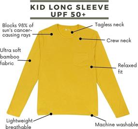 img 3 attached to Shedo Lane Protective Protection Heather Boys' Clothing ~ Tops, Tees & Shirts