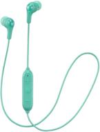 🎧 jvc soft wireless earbud ha-fx9btg: stayfit tips, remote, mic & bluetooth green logo