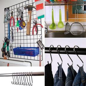 img 3 attached to LOYMR Heavy Duty Kitchenware Bathroom Gardening Industrial Hardware for Hooks