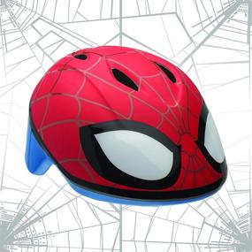 img 2 attached to Spiderman SPIDEY EYES Toddler Helmet Bell 7073384 (Ages 3-5)