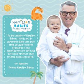 img 1 attached to Hamilton Babies: Lively Levi Sunscreen - Baby Sunscreen - 3.3 fl oz / 98 mL - SPF 30, All-Natural, 15% Zinc Oxide, UV Protection, Hypoallergenic, Sulfate and Phthalate-Free, Paraben-Free