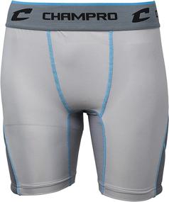 img 3 attached to 🔥 Enhancing Performance and Protection: CHAMPRO Women's Windmill Fastpitch Softball Compression Sliding Shorts