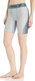 img 4 attached to 🔥 Enhancing Performance and Protection: CHAMPRO Women's Windmill Fastpitch Softball Compression Sliding Shorts