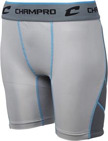 img 1 attached to 🔥 Enhancing Performance and Protection: CHAMPRO Women's Windmill Fastpitch Softball Compression Sliding Shorts