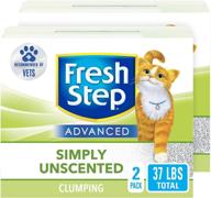 🐱 vet-recommended fresh step advanced simply unscented clumping cat litter logo