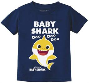 img 4 attached to 🦈 Baby Shark Doo Doo Doo T-Shirt for Boy and Girl Toddler Kids Outfit