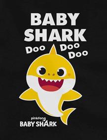 img 3 attached to 🦈 Baby Shark Doo Doo Doo T-Shirt for Boy and Girl Toddler Kids Outfit