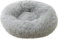 🐾 extra large jt pet calming donut bed for cats and dogs - improve sleep quality, reduce anxiety with nesting design logo