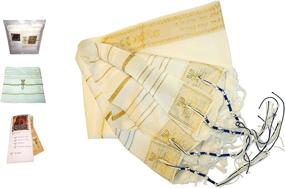 img 4 attached to HolyLandMarket Mens Messianic Shawl Tallit Women's Accessories