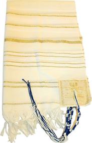 img 3 attached to HolyLandMarket Mens Messianic Shawl Tallit Women's Accessories