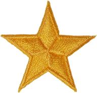 ⭐ wrights iron-on appliques - yellow stars 1-1/4" 4/pkg: enhance your projects with bright and playful star designs! logo