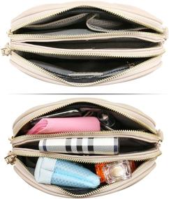 img 2 attached to MAXWISE Crossbody Quilted Crossbody Shoulder Women's Handbags & Wallets