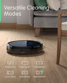 img 3 attached to 🤖 Z50 Robot Vacuum Cleaner by ZOOZEE - 2-in-1 Vacuum and Mop with 5200mAh LG Battery, 3000Pa MAX Suction - Works with Alexa & Siri - Automatic Recharge - Ideal for Pet Hair, Hard Floors, and Carpets