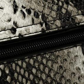 img 1 attached to 👜 Stylish YYW Snakeskin Pattern Shoulder Crossbody Women's Handbags & Wallets: Enhance Your Fashion Sense!