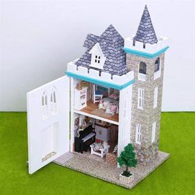 img 2 attached to 🏠 Spilay Dollhouse Miniature Furniture & Accessories: Exquisitely Handcrafted Dolls in Stunning Dollhouses