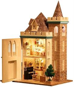 img 4 attached to 🏠 Spilay Dollhouse Miniature Furniture & Accessories: Exquisitely Handcrafted Dolls in Stunning Dollhouses