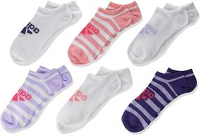 img 4 attached to Adidas Kids Девочки Superlite 6 пар Фиолетовый