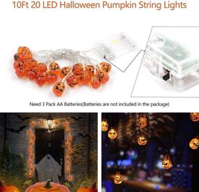 img 2 attached to 🎃 11-Piece Pumpkin Carving Kit for Halloween Decoration - Professional Detail Sculpting Tools with Stainless Steel Knife Set, Carrying Case, 20 LED Pumpkins, and 10 Carving Stencils - Ideal for Adults and Kids