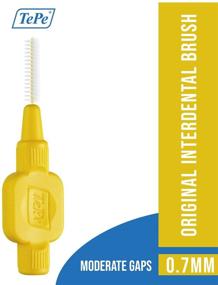 img 2 attached to TEPE Original Cleaners Interdental Brush - Yellow, 6 Pack - Dental Brushes for Interdental Cleaning