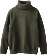 phorecys turtleneck sweaters pullover 140 height logo
