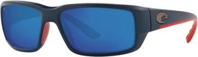 img 3 attached to Costa Del Mar Rectangular Sunglasses Outdoor Recreation for Accessories