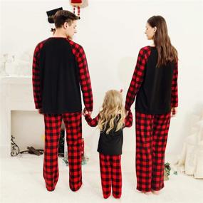 img 3 attached to Haokaini Christmas Matching Sleepwear Nightgown Apparel & Accessories Baby Girls