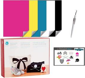 img 2 attached to 🎨 Silhouette Cameo 4 Pink Bundle: Vinyl & Heat Transfer Starter Kit, Autoblade 2, Pens, Vinyl Tool Kit, Ebooks, Tutorials, Classes