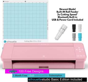 img 3 attached to 🎨 Silhouette Cameo 4 Pink Bundle: Vinyl & Heat Transfer Starter Kit, Autoblade 2, Pens, Vinyl Tool Kit, Ebooks, Tutorials, Classes