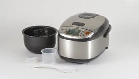 img 2 attached to Zojirushi NS-LHC05 Micom Rice Cooker & Warmer: Efficient Stainless Dark Brown Appliance