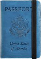 passport blocking leather document organizer travel accessories and passport covers логотип