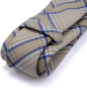 img 1 attached to 👔 Stylish GUSLESON Striped Wedding Neckties for Men's Fashion - Must-Have Accessories