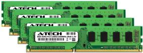 img 1 attached to 💾 A-Tech 32GB (4 x 8GB) RAM Upgrade Kit for Dell XPS 8500, 8700 - DDR3 1600MHz PC3-12800 Non-ECC DIMM Max Memory Enhancement