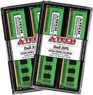 💾 a-tech 32gb (4 x 8gb) ram upgrade kit for dell xps 8500, 8700 - ddr3 1600mhz pc3-12800 non-ecc dimm max memory enhancement logo