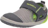 merrell steps orange medium toddler sports & fitness in water sports logo