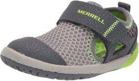 img 4 attached to Merrell Steps Orange Medium Toddler Sports & Fitness in Water Sports