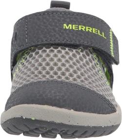 img 3 attached to Merrell Steps Orange Medium Toddler Sports & Fitness in Water Sports