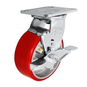 img 2 attached to 🔥 High-Performance Swivel Caster Set