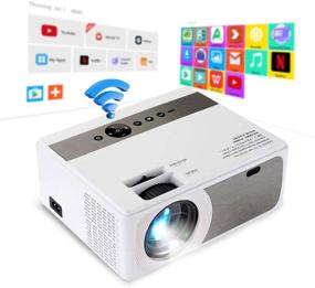 img 4 attached to 🤖 WiFi Android Home Media Video Player with Hi-Fi Speakers - Portable Mini Projector (Android Version)