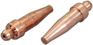 🔥 2pk acetylene cutting tips 3-101 size 0, compatible with victor style torch logo