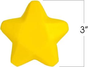 img 2 attached to 🌟 ArtCreativity Stress Stars - Pack of 12, 3 Inch Spongy Squeeze Toys for Anxiety Relief - Fun Birthday Party Favors and Goodie Bag Fillers for Kids and Adults, Boys and Girls