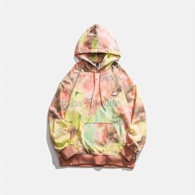 img 3 attached to 👕 Trendy Tie Dye Hoodie: Casual Sleeve Pullover for Chic Comfort