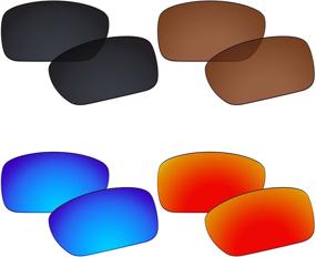 img 4 attached to Galvanic Polarized Replacement Lenses Turbine Men's Accessories