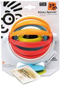 img 3 attached to Enhancing Baby's Development: Baby Einstein Sticky Spinner BPA-free High Chair Activity Toy, Perfect for Ages 3 Months+
