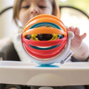 img 1 attached to Enhancing Baby's Development: Baby Einstein Sticky Spinner BPA-free High Chair Activity Toy, Perfect for Ages 3 Months+